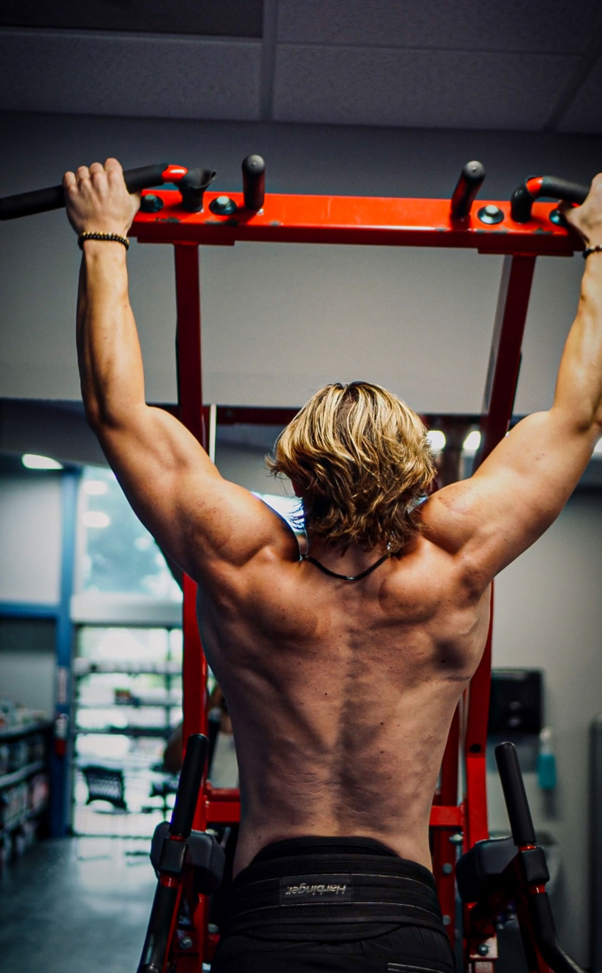 Liam Canard excercising